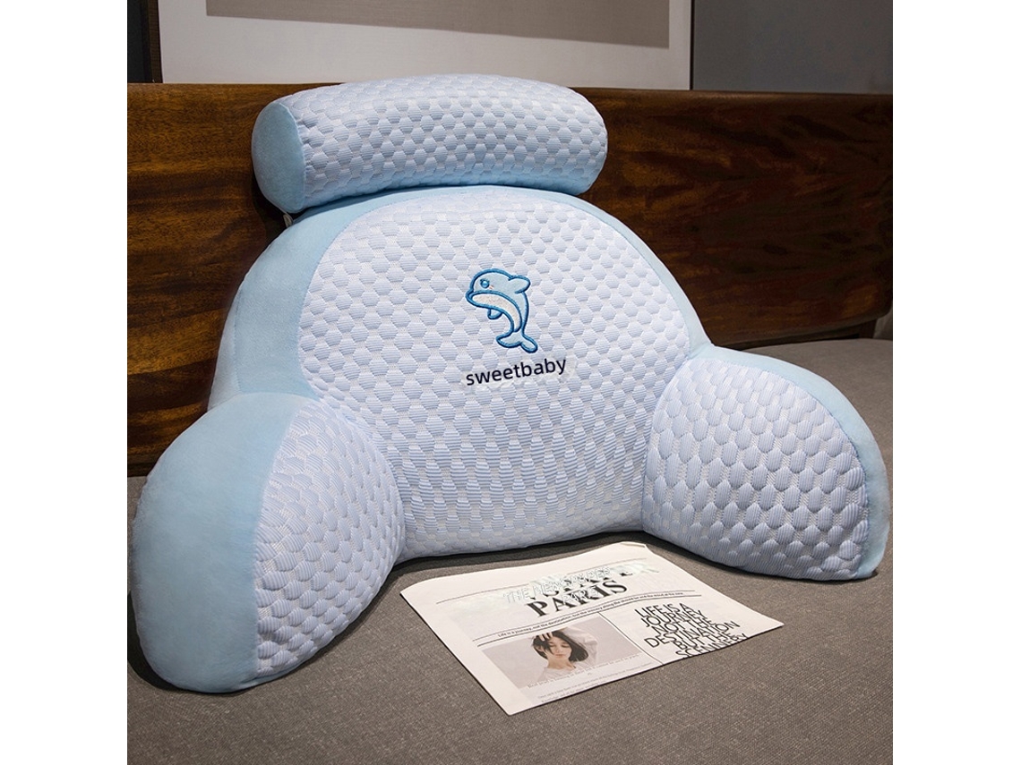 Encosto Lombar para Cama Ice Bean Estilo Gato CHABERLU