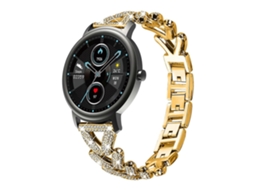 Pulseira De Relógio De Metal Com Diamante Pequeno Xdfind