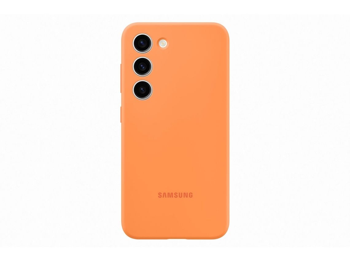 Capa Silicone SAMSUNG Galaxy S23 Laranja (Outlet Caixa Aberta )
