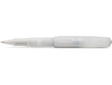 Esferográfica Rollerball KAWECO Frosted Sport Transparente (0,7 mm - Preto)