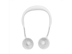 Ar USB mini ventilador de pescoço portátil, 128g, uso doméstico e externo