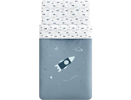 Conjunto para Cama de Bebé  Space Adventure (100x135 cm)