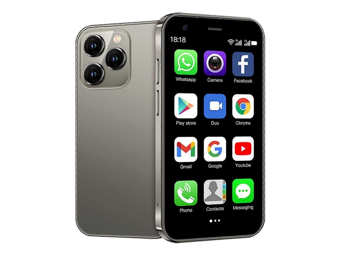 Belém's Shop-mini Smartphone, O Celular Menor Do Mundo, Tela De 3,0 Polegadas, Android, Cor Cinza Quente