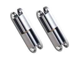 Bisagras de Porta de Armário Linjou, 2 Peças, Aço Inoxidável com Parafusos para Móveis Domésticos S/MARCA