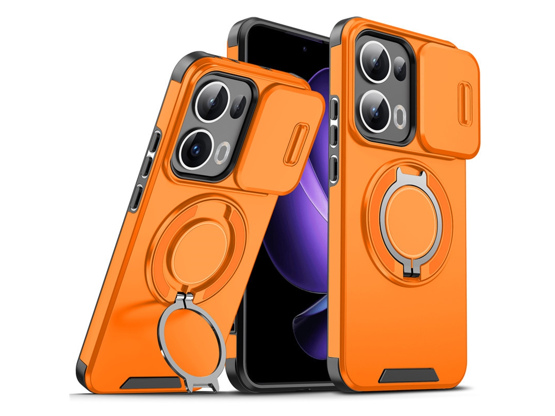 Anel De Suporte Anti-queda Para Capa De Celular Com Janela Deslizante Oppo Linkelaranja - Reame 15 Pro 5g