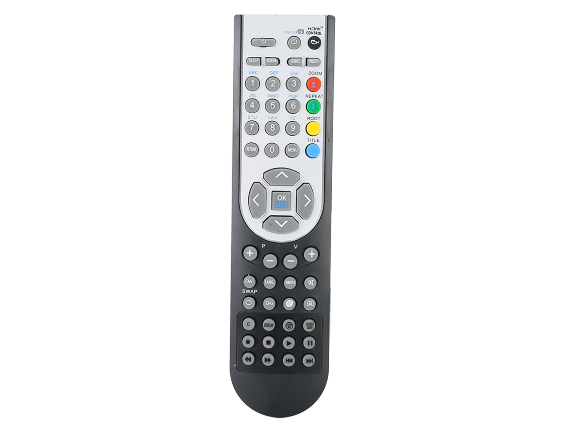 Controle Remoto Oki Smart Hd Tv Rc1900, Preto, Para TVs de 16 a 46 polegadas S/MARCA