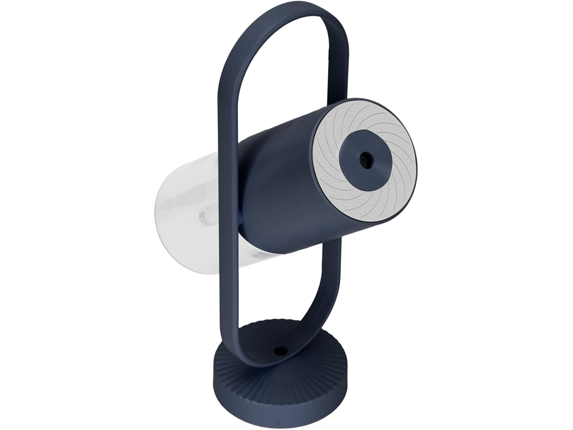 Umidificador Portátil, Giratório 360°, Sem Gotas De Água, 7 Luzes Coloridas
