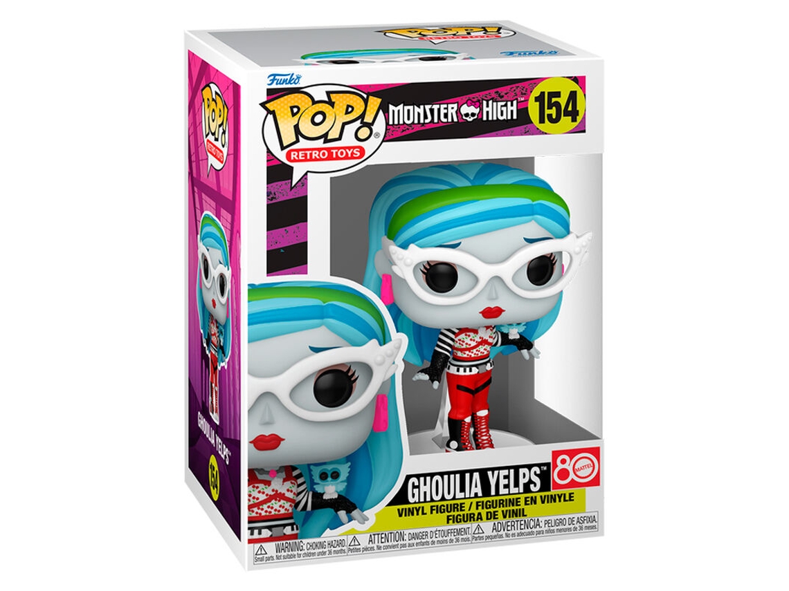 Boneco Pop Monster High Ghoulia Yelps Funko