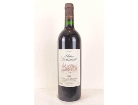 Vinho Tinto CHÂTEAU BOUSCAUT 1998 (75 cl - 1 unidade)