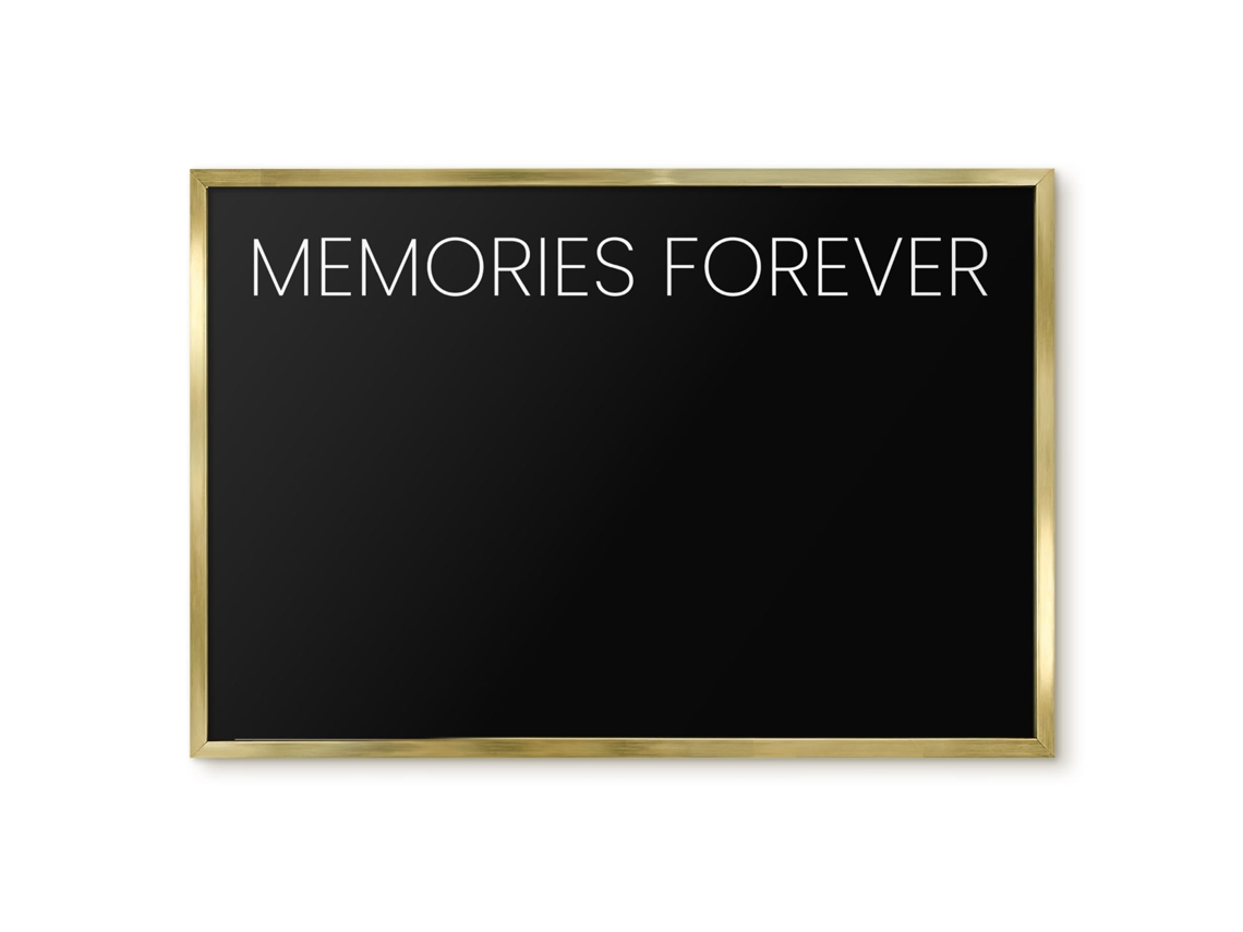 Magnetic Glass Board Memories Forever For The Hall Espelharte (60x40 Cm)