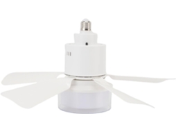 Ventilador De Teto Led Inteligente E Regulável Ftvogue Com Luz Para