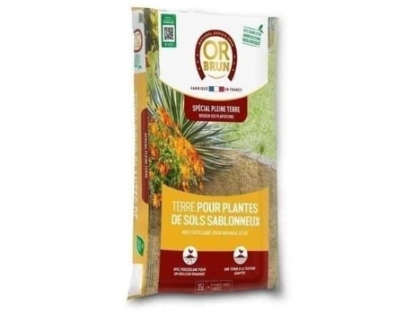 Solo para plantas em solos arenosos Golden Brown Obrtsolsab35n ou Brun