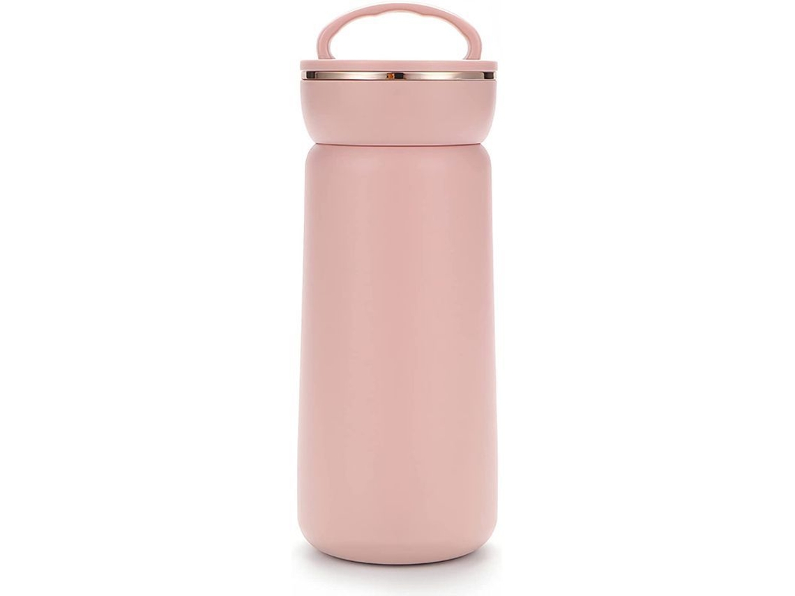 Garrafa Térmica Nova Line de Aço Inoxidável 304 600ml Mantém Quente Fria Anti Vazamento para Viagem e Trabalho S/MARCA