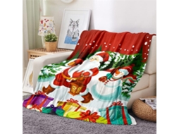 Manta de Flanela Fansu Estampa 3d Quente e Macia Microfibra Ideal para o Inverno Perfeita Cama Ou Sofá Adequad