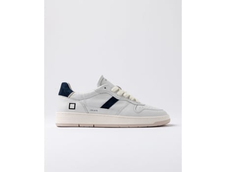 Sapatilhas De Homem Date Nt Wl Court Natural Poliéster Branco (46)