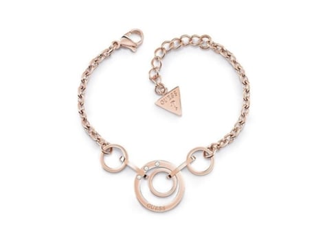 Bracelete feminino Guess UBB29029-S Aço inoxidável 15 cm Rosa