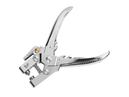 Alicate multifuncional para furar objetos com 100 peças de metal, ferramenta manual para couro, roupas e cintos.