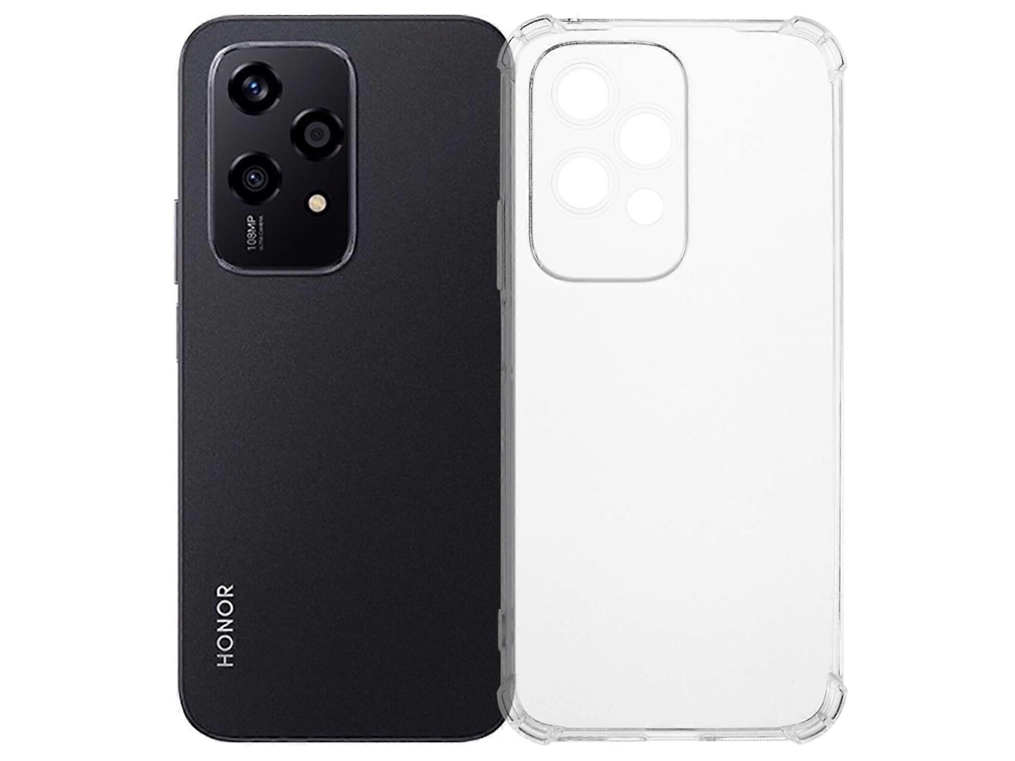Capa Para Celular Honor 200 Lite Com Quatro Cantos E Tpu Transparente
