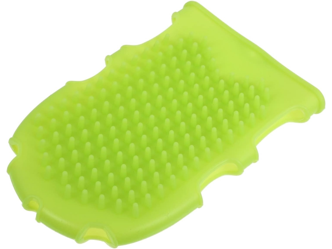 Lurelia Acessório De Duche Com Escova De Silicone Para Banho, Dupla Face, Pega Ergonómica E Antiderrapante, Uso Diário