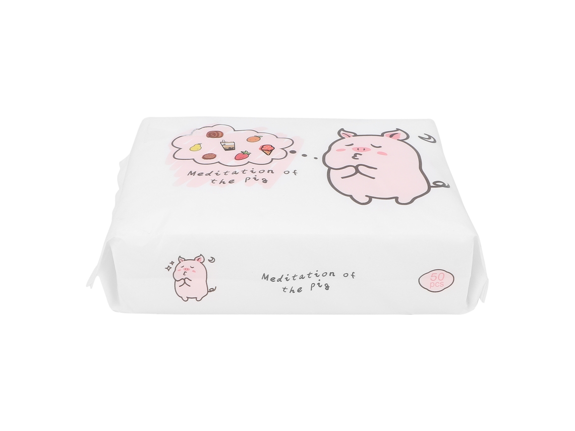 Lenços De Papel De Algodão Descartáveis (limpeza Facial, Remoção De Maquiagem)