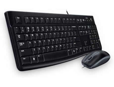 Teclado LOGITECH MK120 (Idioma Checo)