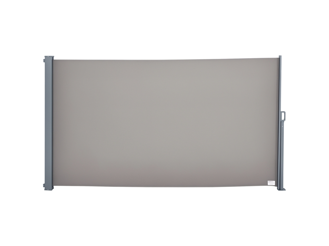 Toldo Lateral Retrátil em Alumínio e Poliéster Impermeável Anti UV proteção contra Vento e Privacidade (3x1,6m) BTFORUS