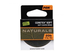 Linha Carpfishing Naturals Coretex Soft 20 M Prateado 20 Lbsfox International