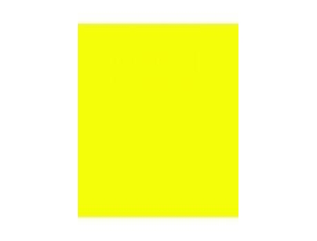 Paq/25 Cartulinas Iris 50X65 250G. Amarillo Fluor
