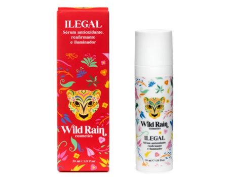 Ilegal Sérum Facial Antioxidante E Reafirmante Com Vitamina C 30 Ml Wild Rain Cosmetics