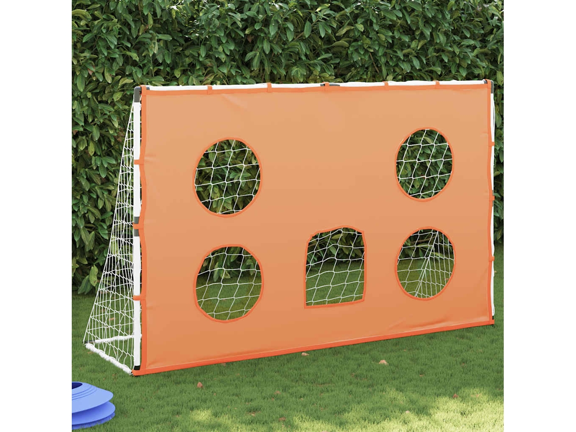 Vidaxl Baliza De Futebol Infantil Com Alvos E Bola 182x62x118 Cm