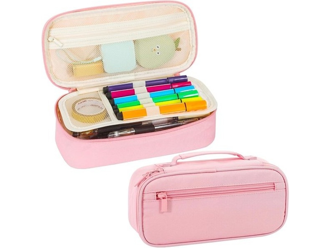 Etui Rosa Com Cunha - Design Moderno