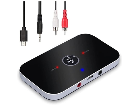 Receptor Do Adaptador de Bluetooth Receptor Do Transmissor de Bluetooth Receptor Do Transmissor 5.0 2In1 com Adaptador de Saída de Áudio de 3.5Mm DMM