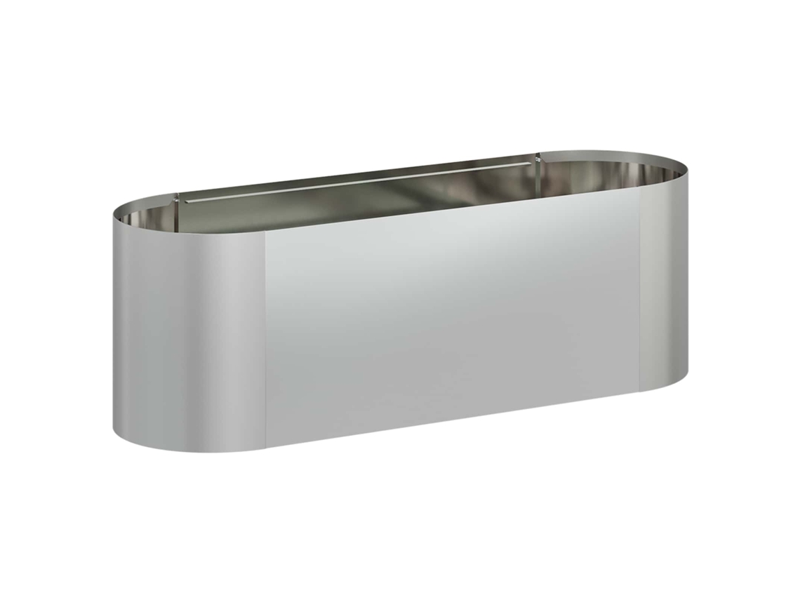 Vidaxl Cama De Jardim Elevada Aço Galvanizado 120 X 40 X 40 Cm