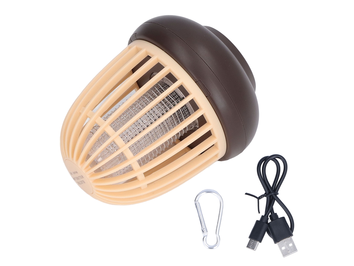 Lâmpada Matamoscas Usb Com Bateria Laxiscreed – Elimina E Repele Insetos Dentro E Fora De Casa