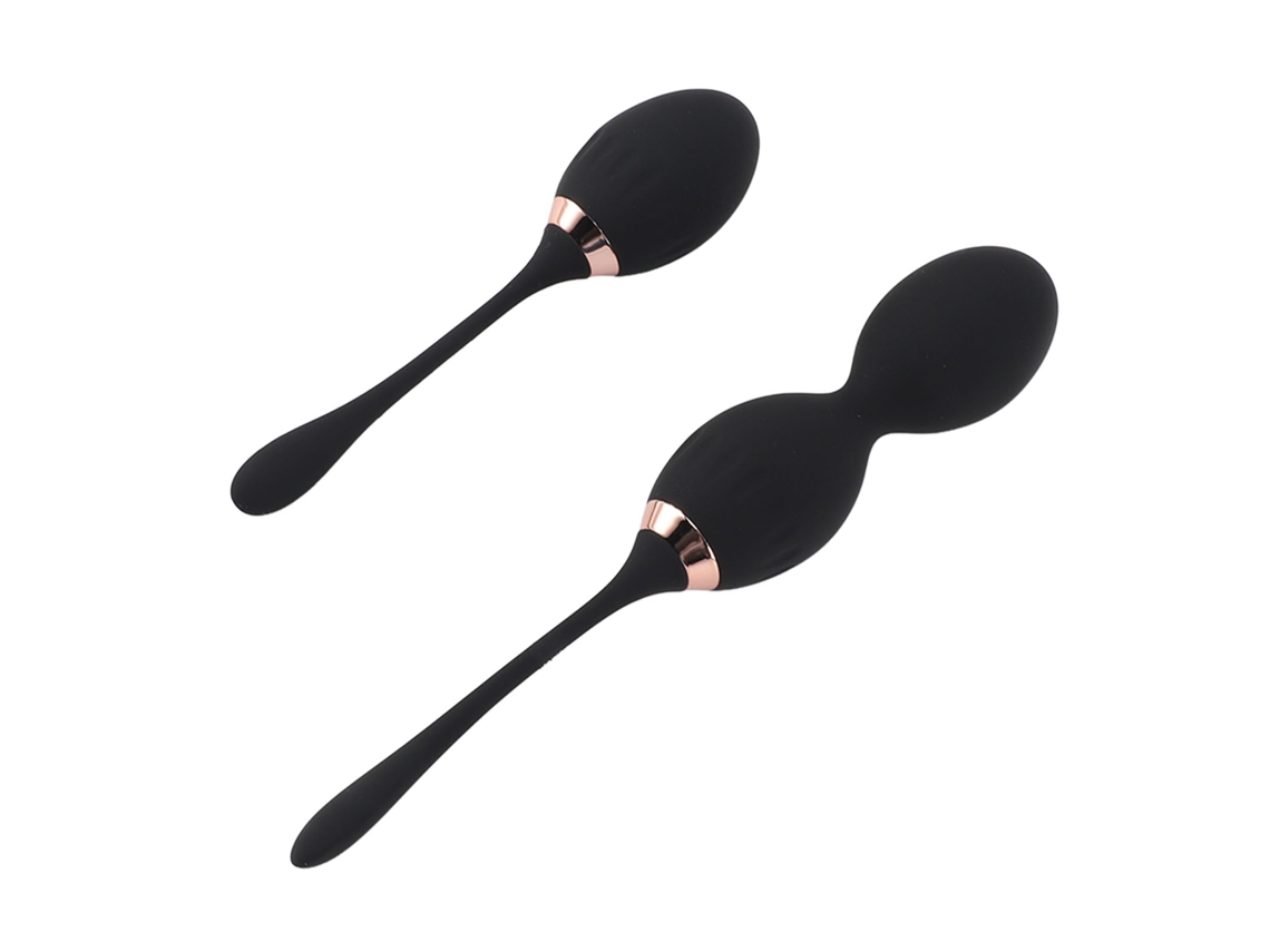 2 Bolas De Exercício Para Músculos Do Assoalho Pélvico Para Pós-parto Com Design Em Forma De Haltere De Silicone Seguro