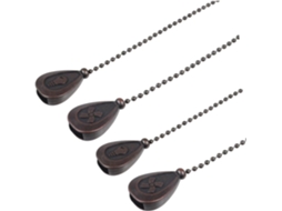 Conjunto De 4 Luminárias Pendentes Com Corrente Para Iluminação De Banheiro E Lavabo.