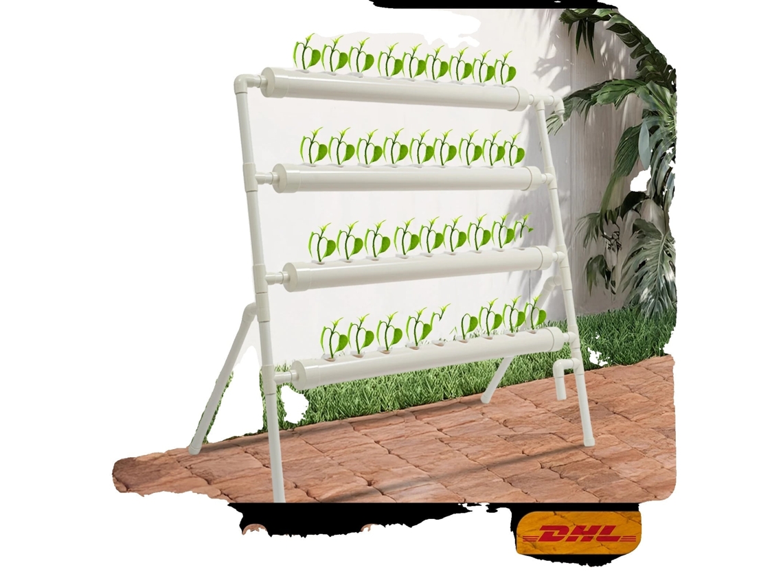 Sistema de cultivo hidropônico, 36 furos, 4 andares, OEM