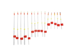 Ponta de Vara de Pesca no Gelo 7 14cm 15pcs
