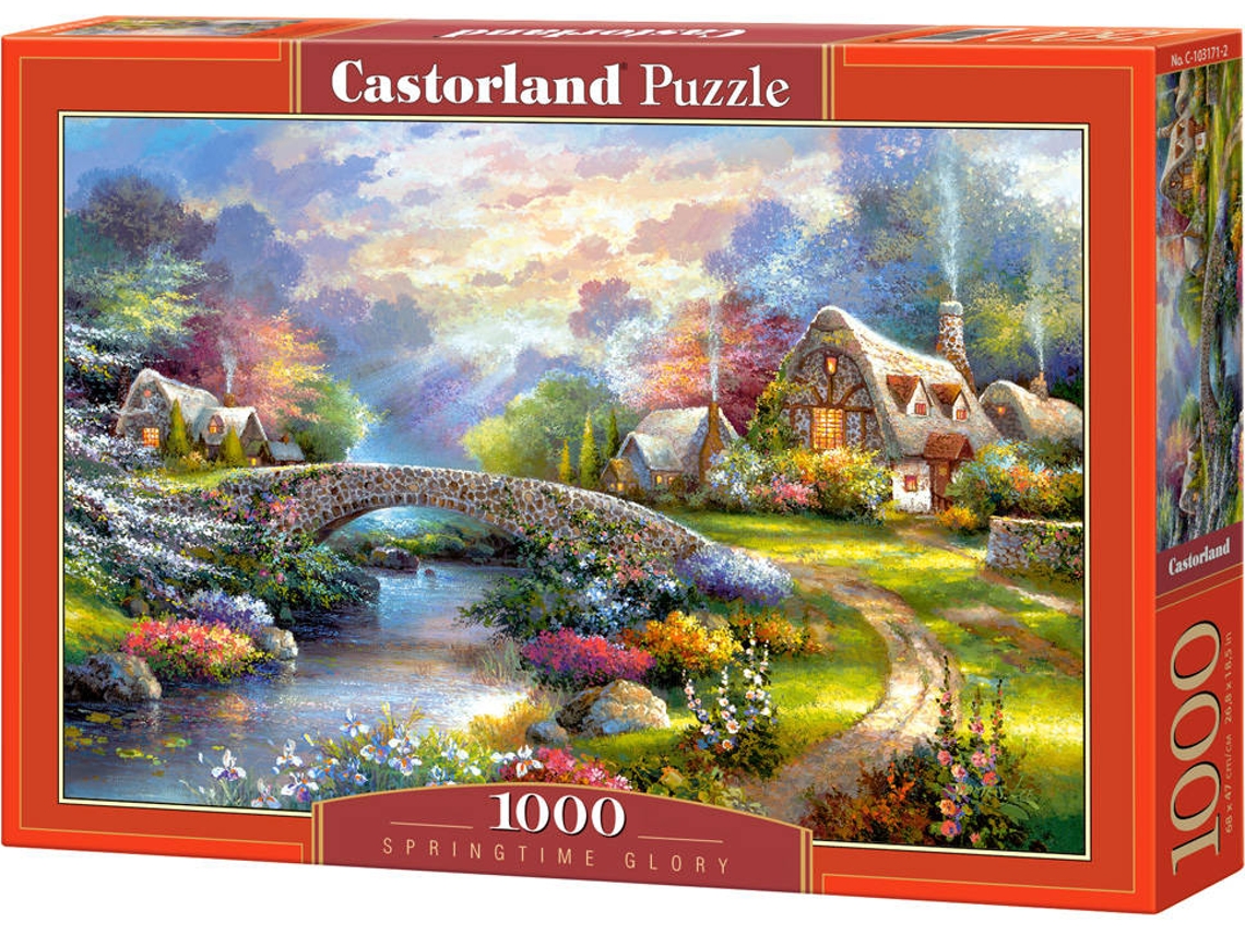 Puzzle CASTORLAND Springtime Glory (1000 Peças)