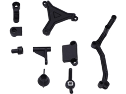 Hbx 3101a: Kit de Direção para Carro Rc em Escala 1/16 Hastes e Placa Superior de Substituição SFUSHOS