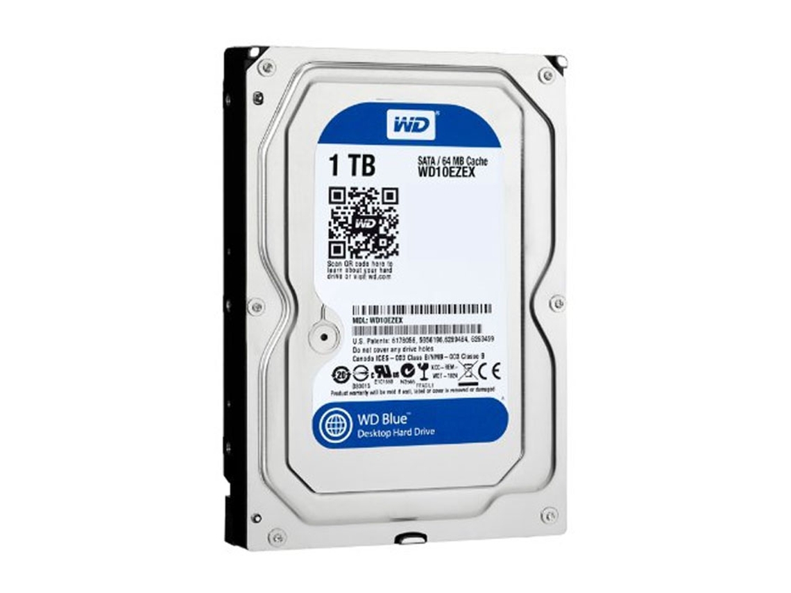 Disco HDD Interno WD WD10EZEX (1 TB - SATA - 7200 RPM)