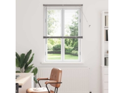 Vidaxl Persianas Venecianas Prateado 175 X 85 Cm Alumínio