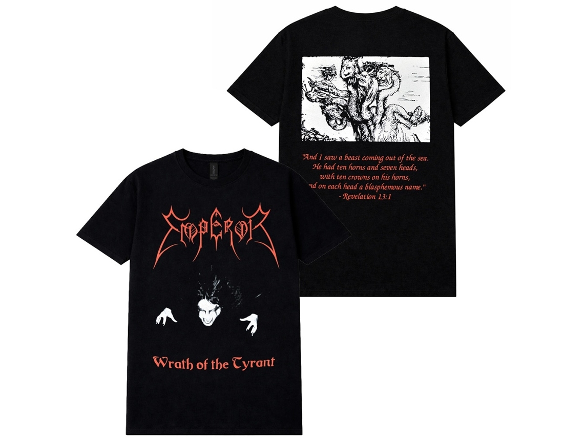 Emperor Wrath Of The Tyrant T-shirt Unisex Adults Size:xxxl