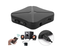 HURRISE 2 em 1 Adaptador de Fio 5.0 para Receptor Transmissor Hifi
