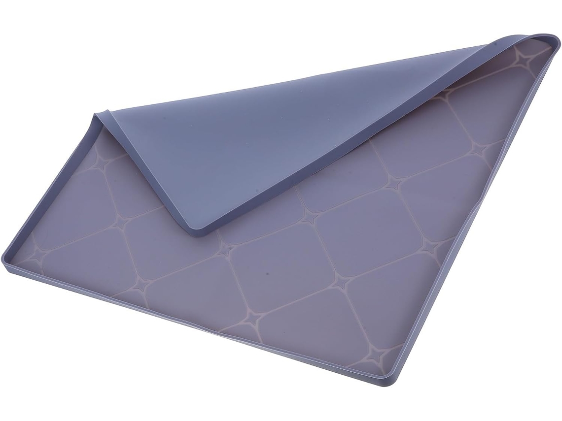 Tapete Luxshiny Flexível e Antiderrapante para Proteção do Piso da Cozinha Do Banheiro, Compatível Com