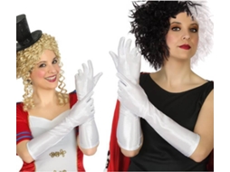 Luvas DISFRAZZES Branco (40 cm)
