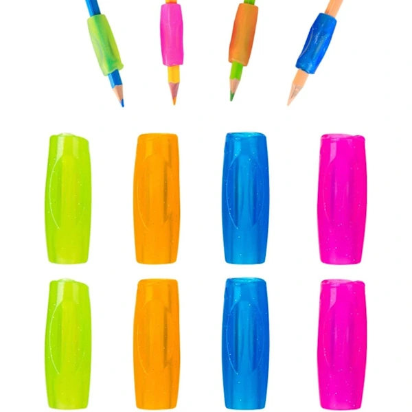 Apoio Ergonômico para Escrita, Apoio de Silicone, Suporte para Caneta BRILVIBERA (pacote com 5)