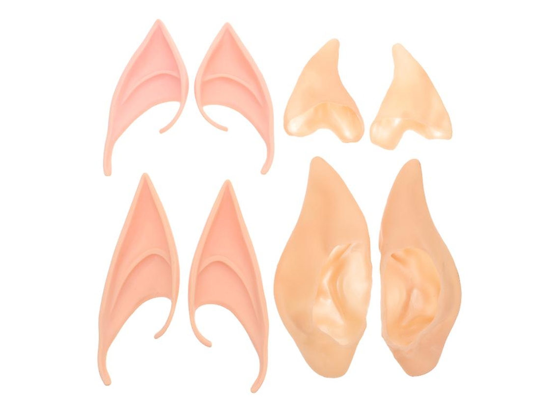 1 Conjunto de Orelhas de Elfo Falsas para Decoração de Halloween ALLINLESS