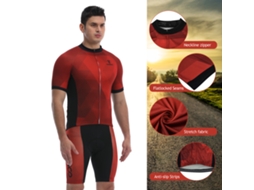 Conjunto de ciclismo Mali para homem, camisa e calça bib de secagem rápida para MTB e estrada