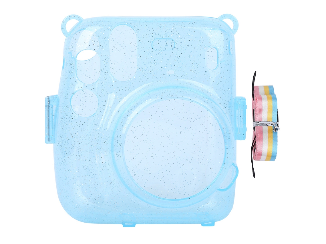 Pvc Camera Protective Case Cover Shell Scratch Proof Antifall For Instant Camera Mini11 LAXISCREED (blue )